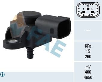Sensor, boost pressure 15074