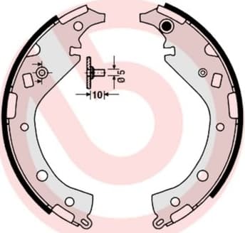 Brake Shoe Set ESSENTIAL LINE S83549