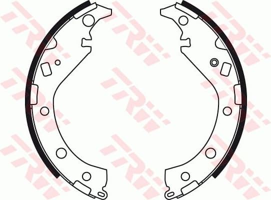 Brake Shoe Set GS8492 - image 2