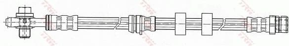 Brake Hose PHD503 - image 2