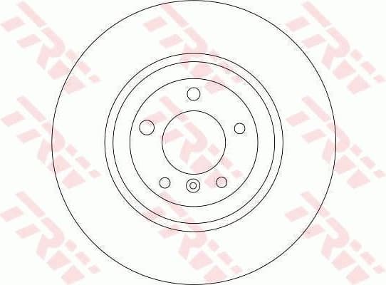 Brake Disc TRW SINGLE DF4350S - image 2