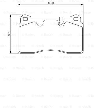 Brake Pad Set, disc brake 0986494351 - image 8