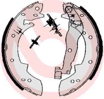 Brake Shoe Set ESSENTIAL LINE S68511