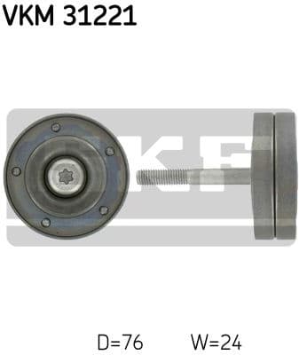 Tensioner belt VKM31221