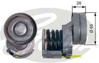 Belt Tensioner, V-ribbed belt DriveAlign™ T39023