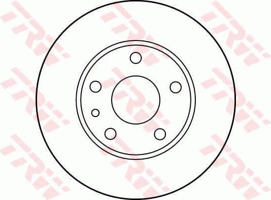 Brake Disc DF2763 - image 2