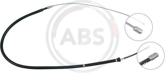 Cable Pull, parking brake K18406
