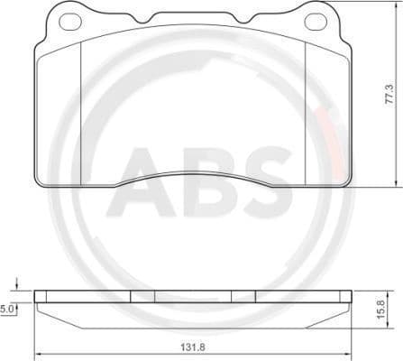 Brake Pad Set, disc brake 37479