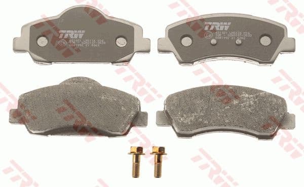 Brake pads front, Top Quality GDB1992 - image 2