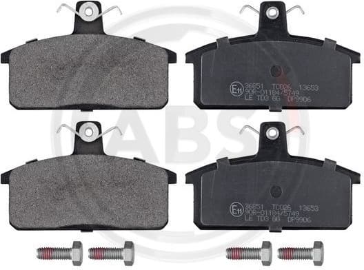 Brake Pad Set, disc brake 36851
