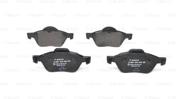 Brake Pad Set, disc brake 0986494439 - image 3