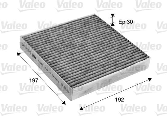 Filter, cabin air VALEO PROTECT 715681