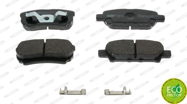 Brake pads rear, Top Quality FDB1839