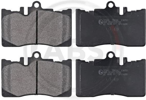Brake Pad Set, disc brake 37261