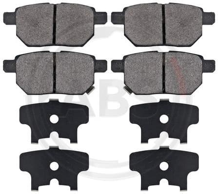 Brake Pad Set, disc brake 37580