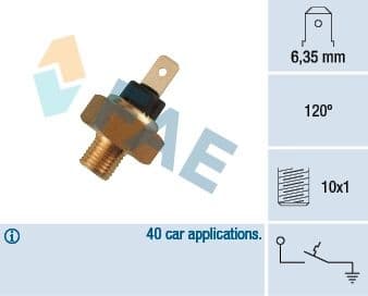 Temperature Switch, coolant warning lamp 35520