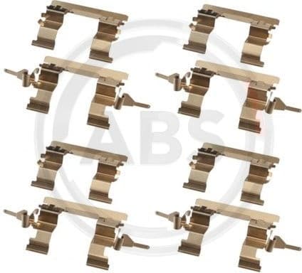 Accessory Kit, disc brake pad 1853Q