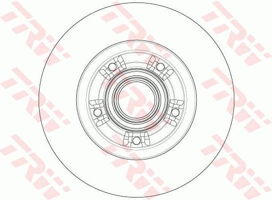 Brake Disc TRW SINGLE DF6203BS