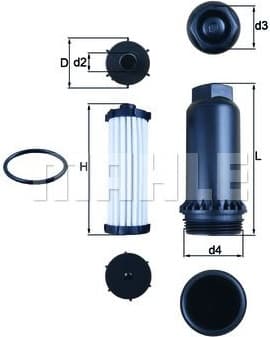 Filter automatic gearbox HX151KIT - image 2