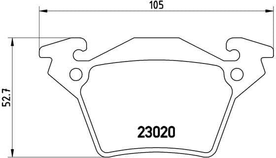 Brake Pad Set, disc brake PRIME LINE P50032