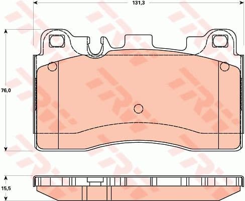 Brake Pad Set, disc brake GDB1906