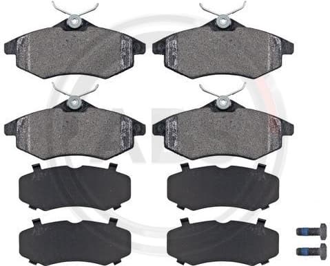 Brake Pad Set, disc brake 37307