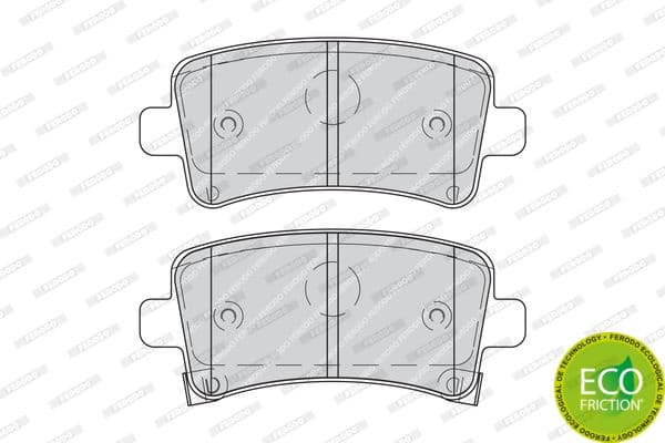 Brake pads rear, Top Quality FDB4209 - image 3