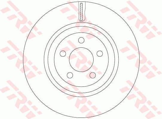 Brake disc, 1pcs FRONT, Top Quality DF6244S - image 3