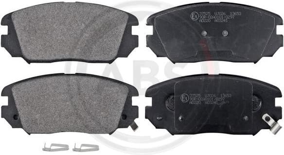 Brake Pad Set, disc brake 37525