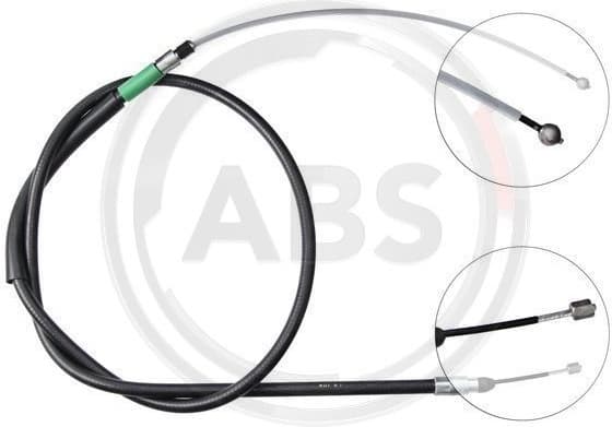 Cable Pull, parking brake K19918