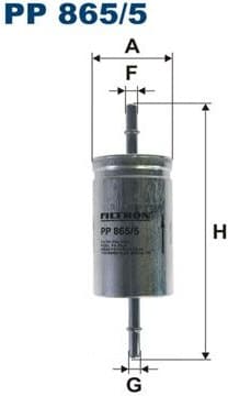Fuel Filter PP865/5