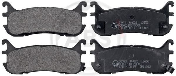 Brake Pad Set, disc brake 36927