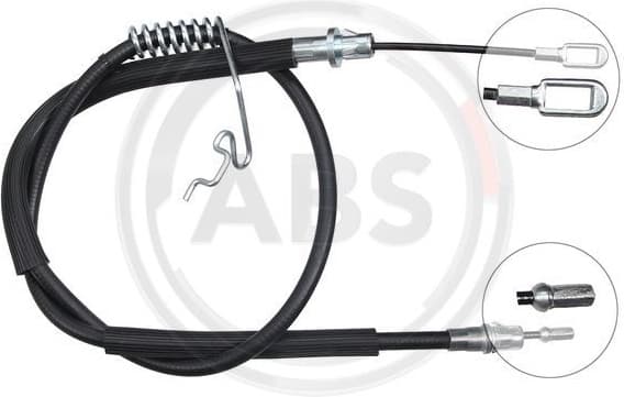 Cable Pull, parking brake K13960