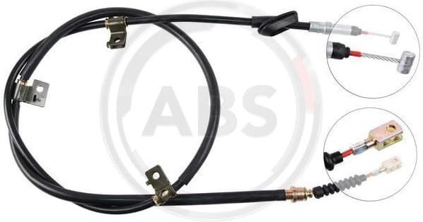 Cable Pull, parking brake K13777