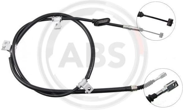 Cable Pull, parking brake K13828