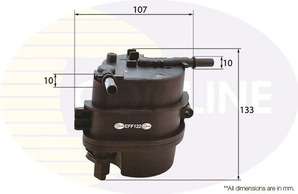 Filter diesel fuel EFF122 - image 2