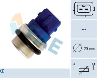 Sensor, coolant temperature 33630
