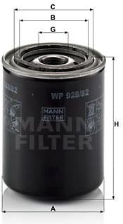 Oil Filter WP928/82