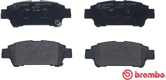 Brake Pad Set, disc brake PRIME LINE P83056 - image 2