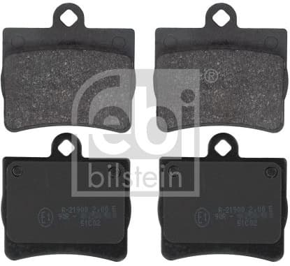 Brake Pad Set, disc brake 16152