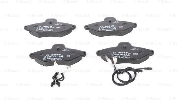 Brake Pad Set, disc brake 0986461757 - image 6