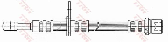 Brake Hose PHD437 - image 2