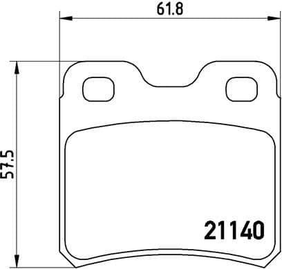 Brake Pad Set, disc brake PRIME LINE P59018