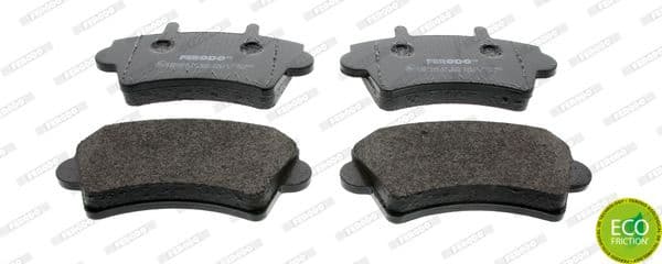 Brake pads front, Top Quality FVR1452 - image 2