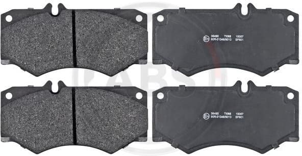 Brake Pad Set, disc brake 36490