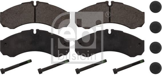 Brake Pad Set, disc brake 16704 - image 2