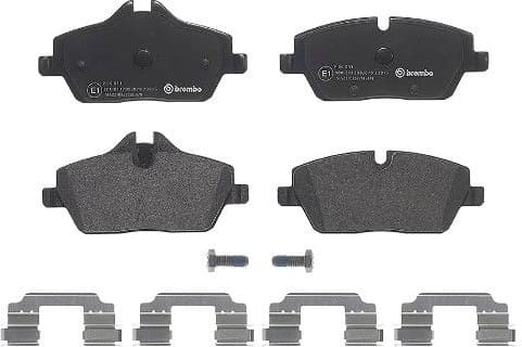 Brake pads front, Top Quality P06034 - image 2