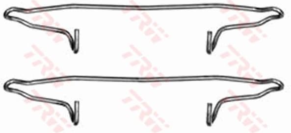 Accessory Kit, disc brake pad PFK300