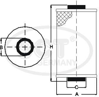 Filter diesel fuel SC7400 - image 4