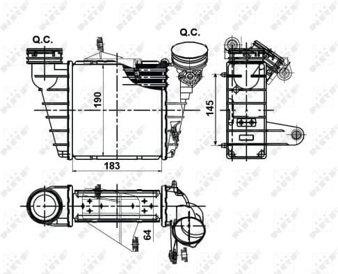 Charge Air Cooler 30476